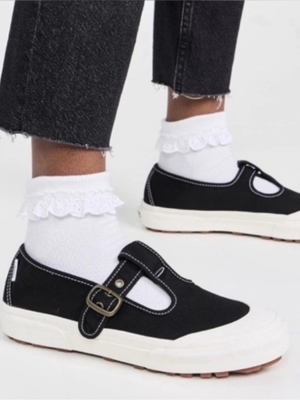 🆕VANS Style 93 Canvas Mary Janes Sneakers